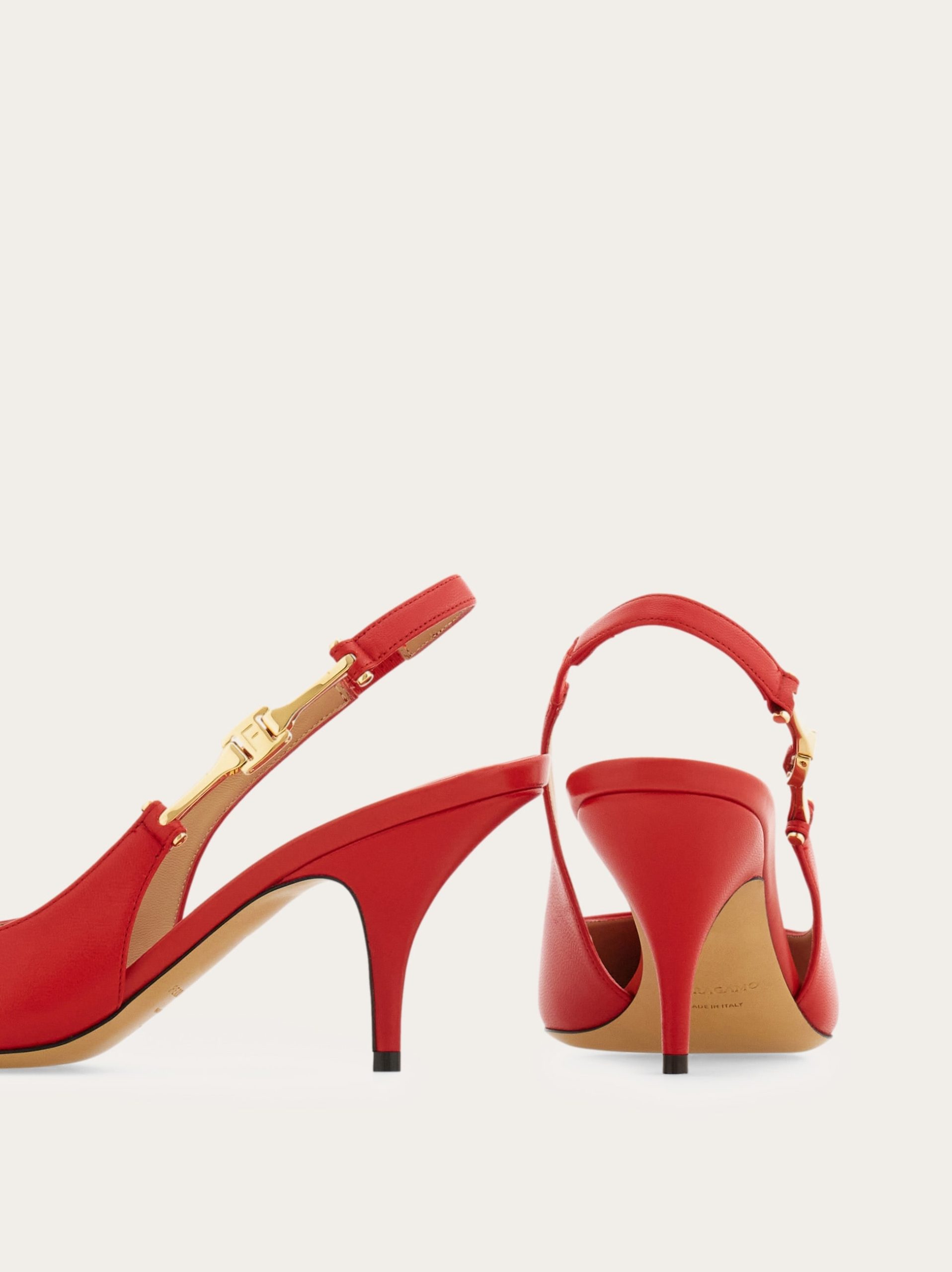 Ferragamo F buckle slingback pump - Image 5